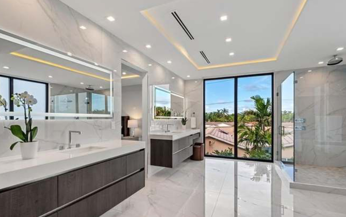 Interior lighting installation